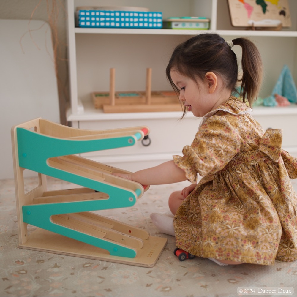 Lovevery | Race and Chase Ramp from the Adventurer Playkit